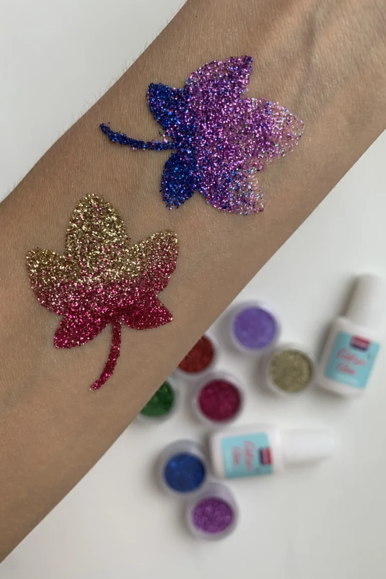 Glitter tattoo