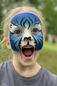 Tiger Facepainting